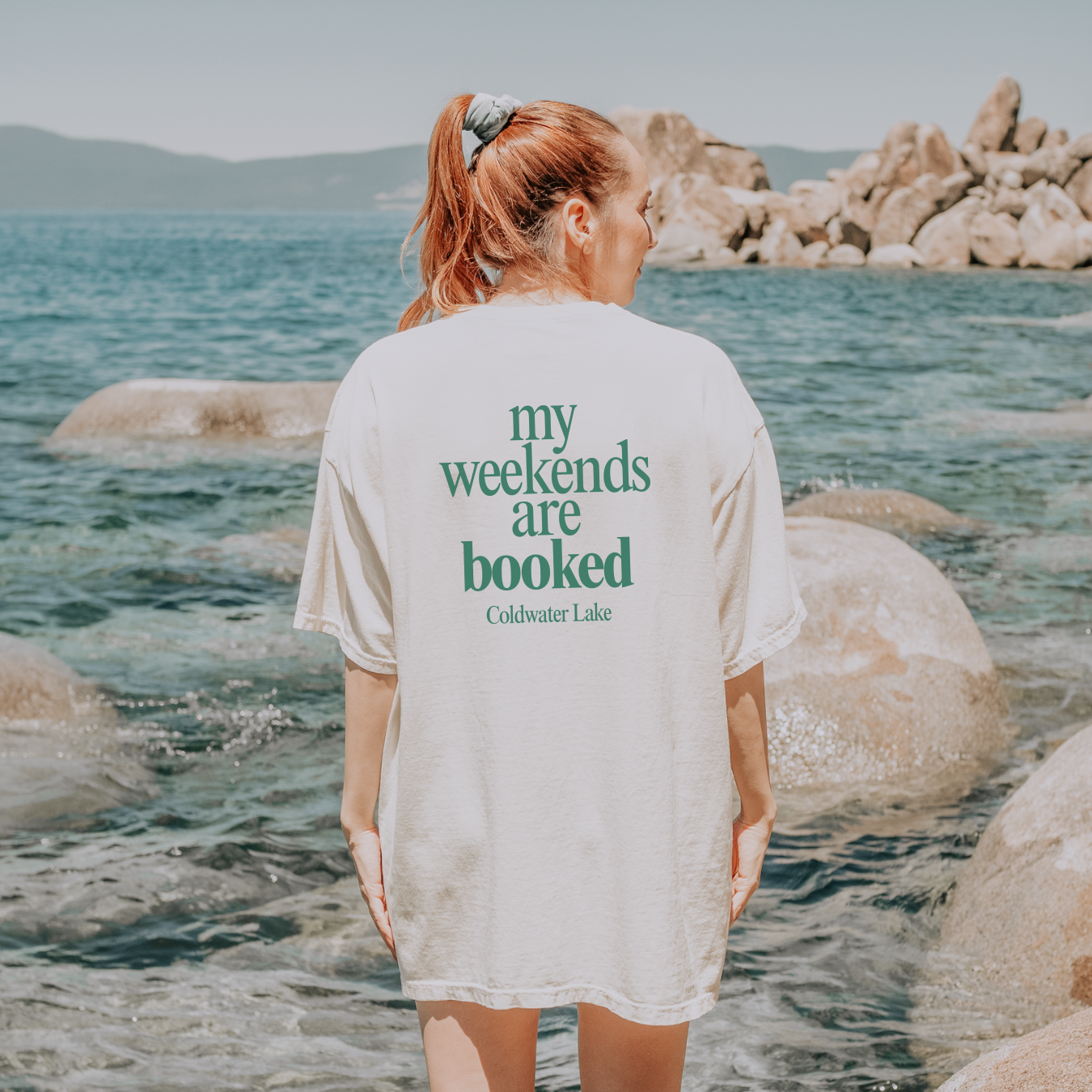 The Sandbar Club Tee – Personalizable Lake Shirt | Comfort Colors® 1717